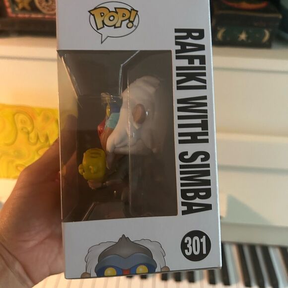 Funko Pop Disney Rafiki with Simba Figure 301 - Picture 10 of 11